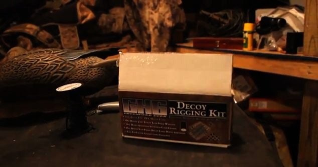 VIDEO: Texas rigging waterfowl decoys