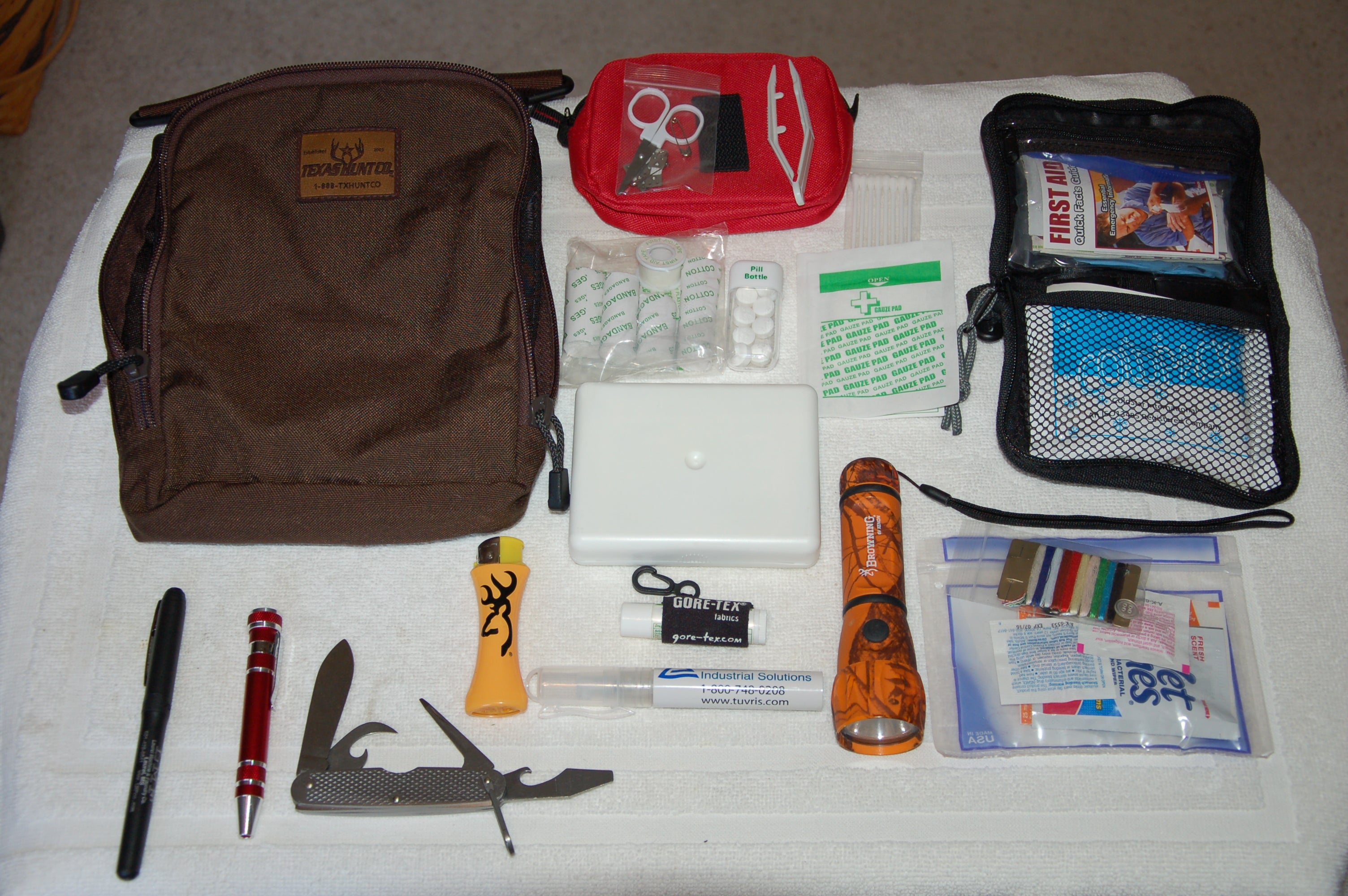 Putting Together a Road Travel Safety Bag