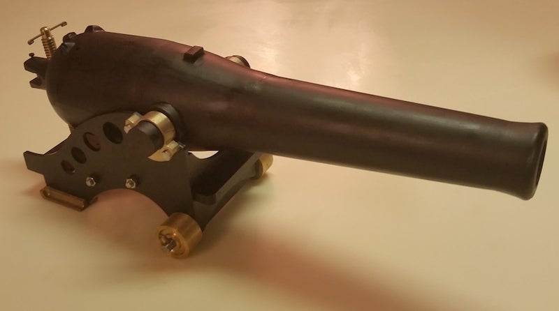 DIY: A Homemade 1/9 Scale 9″ Dahlgren Cannon