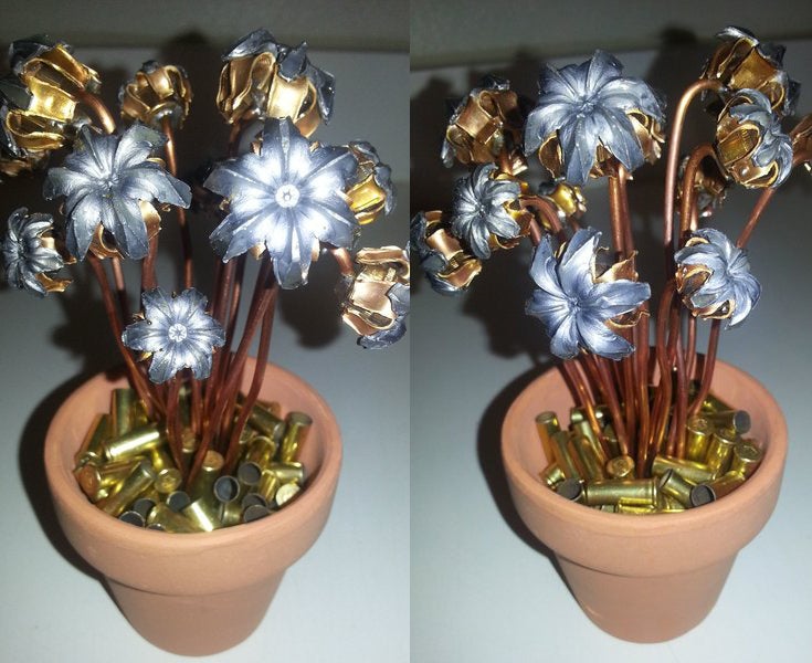 Bang! Beautiful Bloomin’ Bullet Bouquets