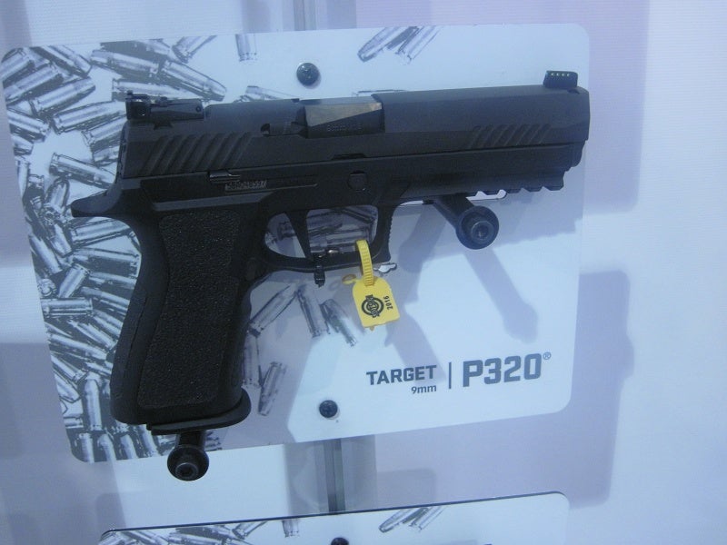 A Sneak Peek at the Upcoming Sig 320 Target Model at the 2016 SHOT Show ...