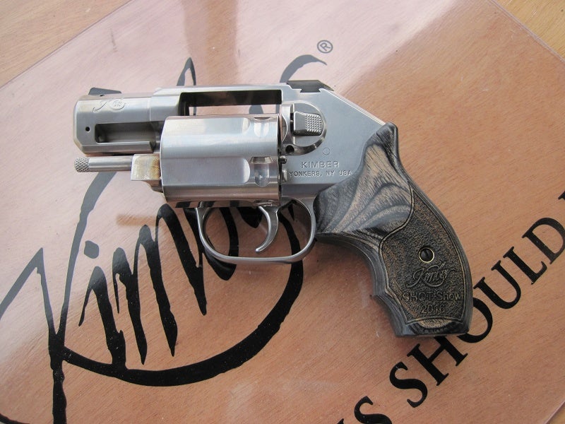 A First Look at Kimber’s K6S Revolver at  2016 SHOT Show Range Day