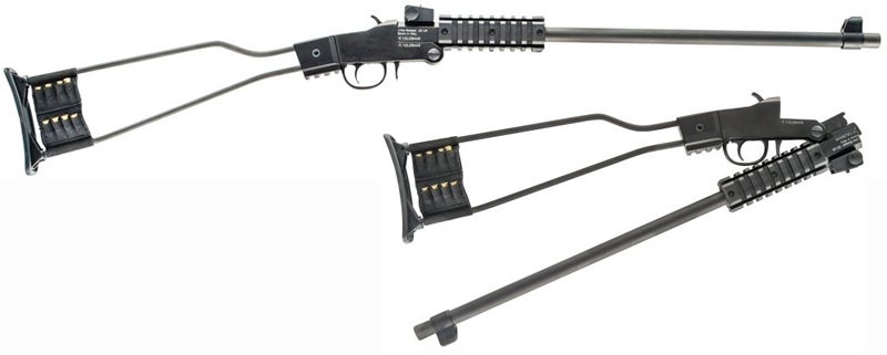 Chiappa Little Badger Portable Folding Single-Shot 22 Rifle ...
