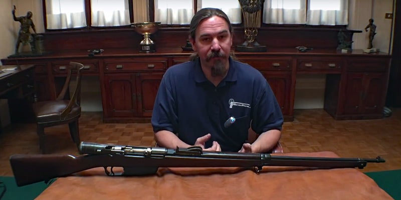 Watch: 1908 Italian Bolt-to-Semi-Auto Conversion on M91 Carcano