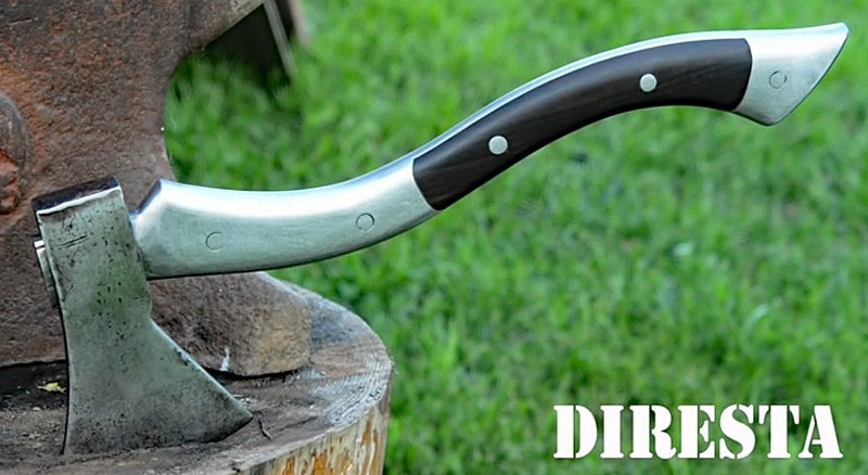 Watch: Making a Steel Hatchet Handle