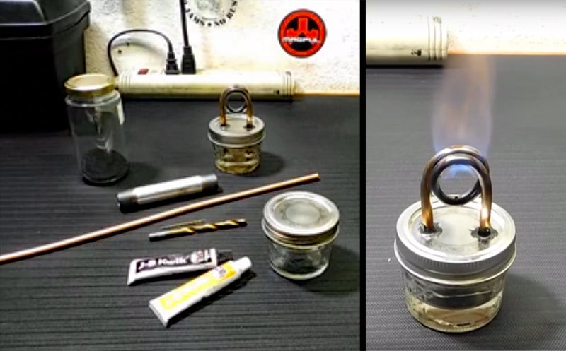 Watch: Build a DIY Small Alcohol Burner - AllOutdoor.com