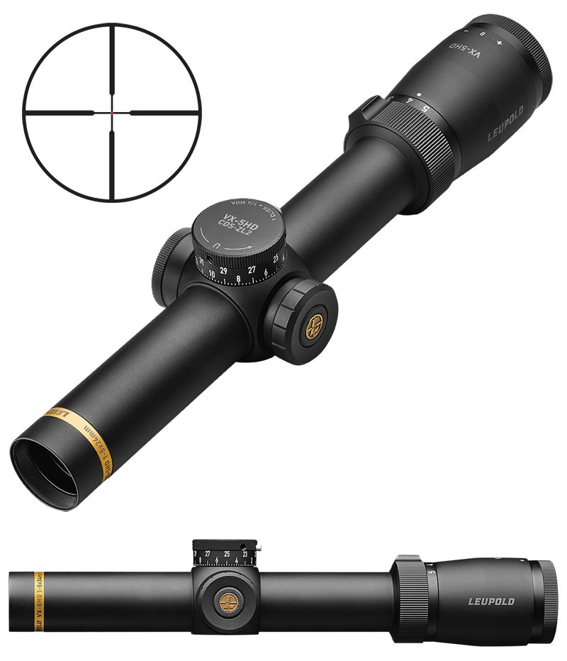 New VX-5HD Low-Power HD Scopes from Leupold