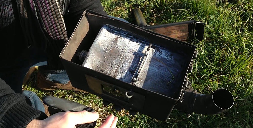 Watch: Making the Mark II Ammo Can Rocket Stove