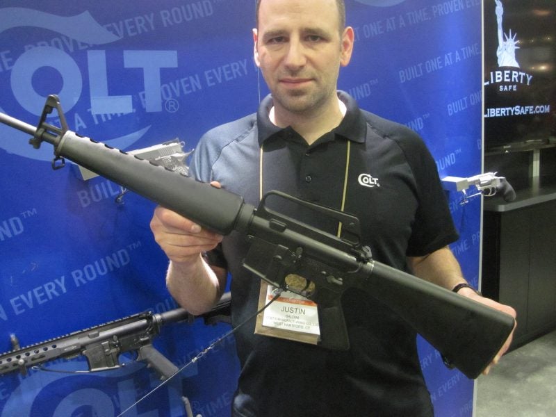 Colt Retro M16A1 at the 2018 SHOT Show - AllOutdoor.com