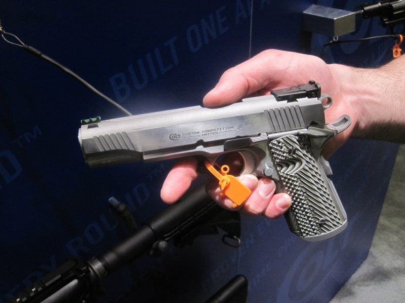 Colt Custom Shop Competition Pistol at the 2018 SHOT Show