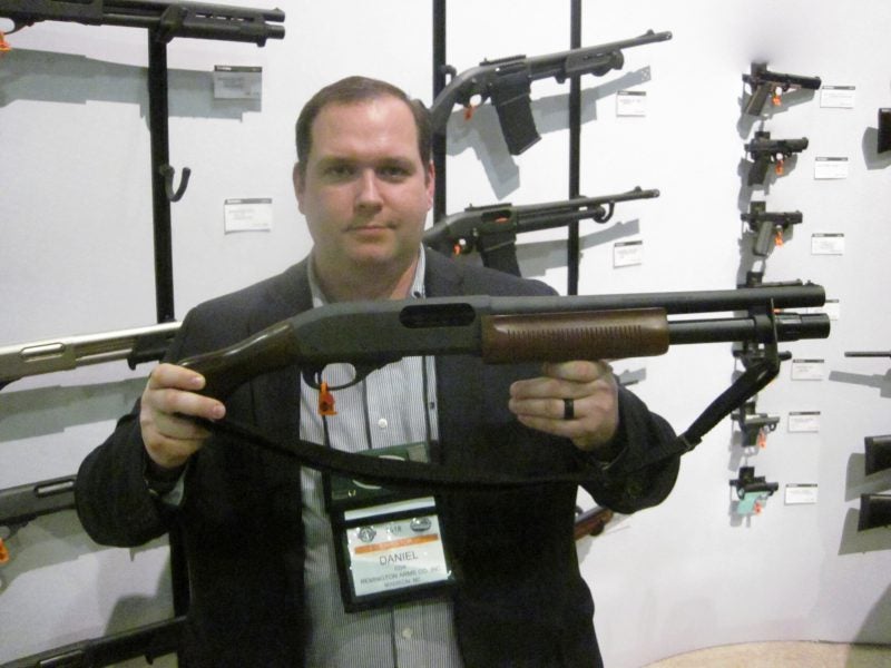 A Look at the Remington Tac-14 Hardwood at the 2018 SHOT Show