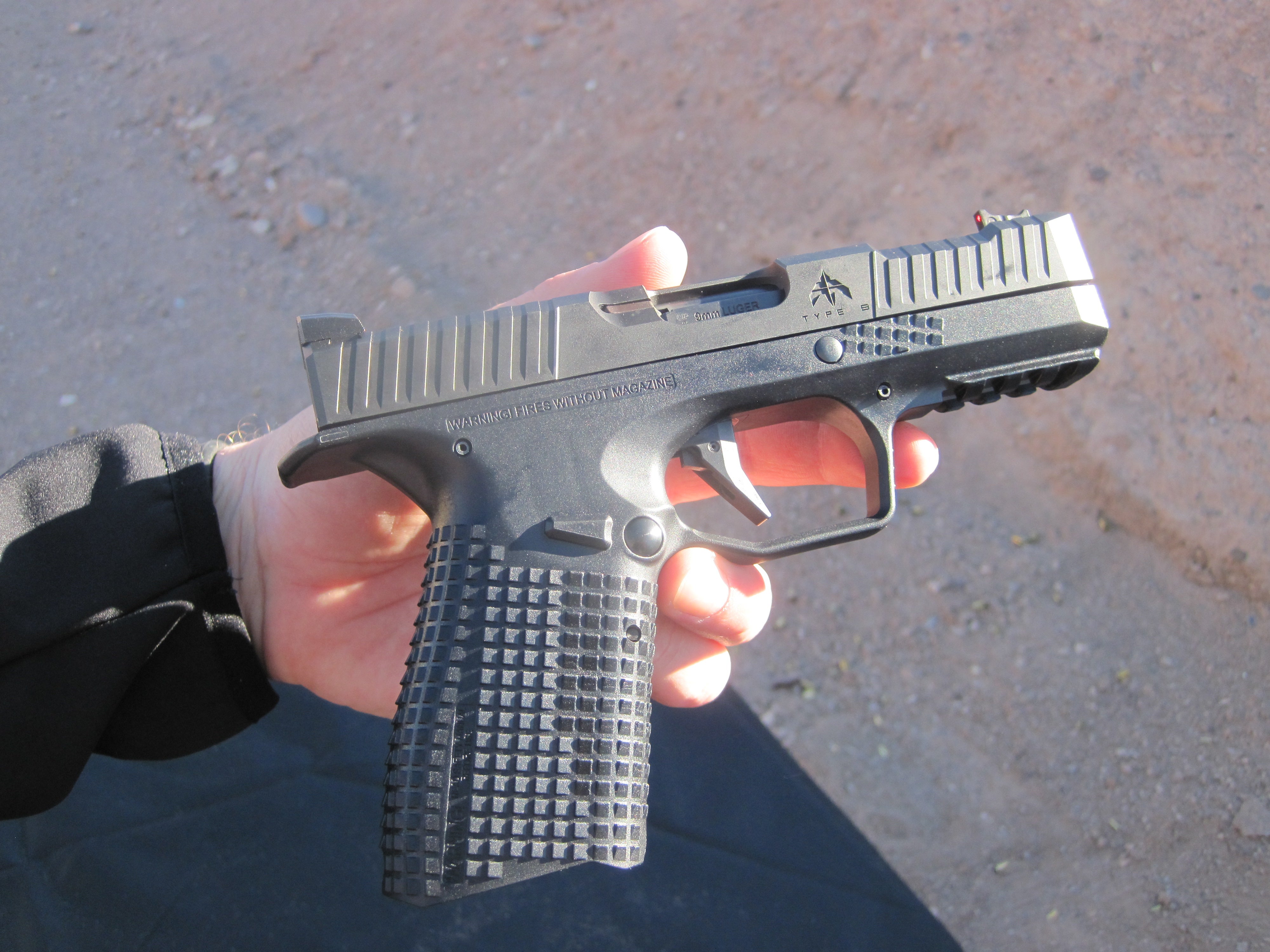 Archon Firearms Type B Pistol at 2018 SHOT Show Range Day