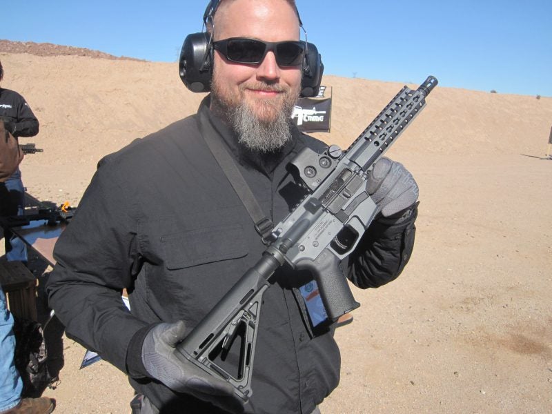 CMMG Guard 9mm at the 2018 SHOT Show Range Day