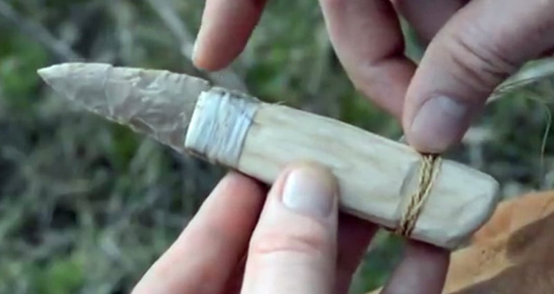 Watch: Making an ‘Ötzi the Iceman’ Flint Dagger