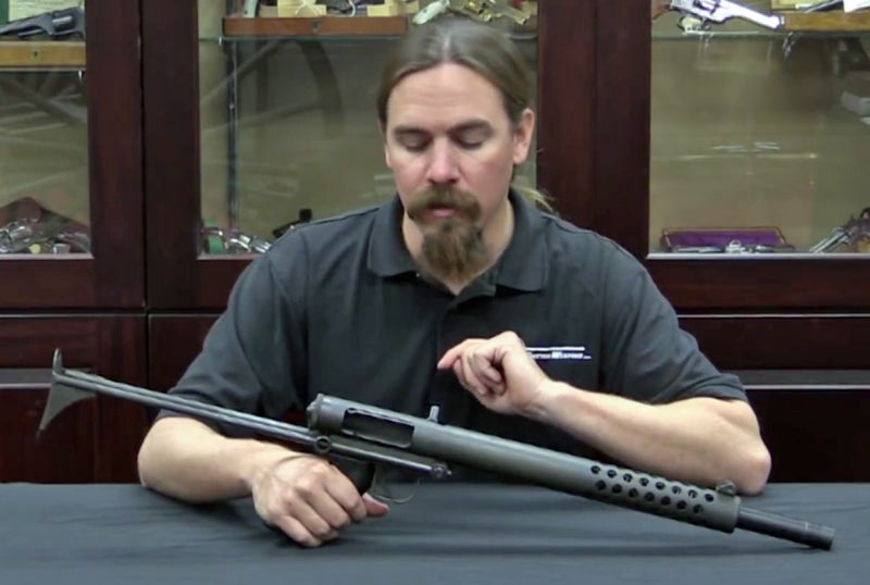 Watch: Cobray Terminator 12 Gauge Shotgun