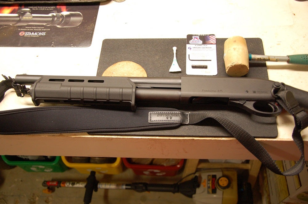 Converting the Remington Tac-14 to Shoulder Carry