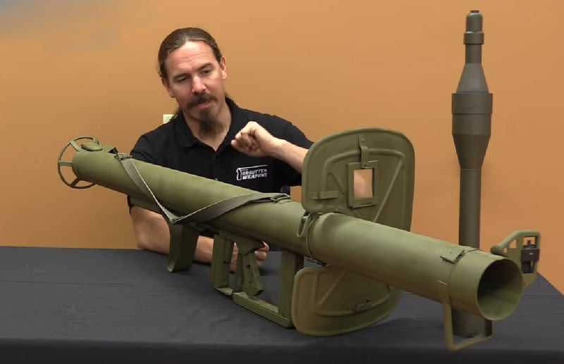 The Panzerschreck, a German Bazooka