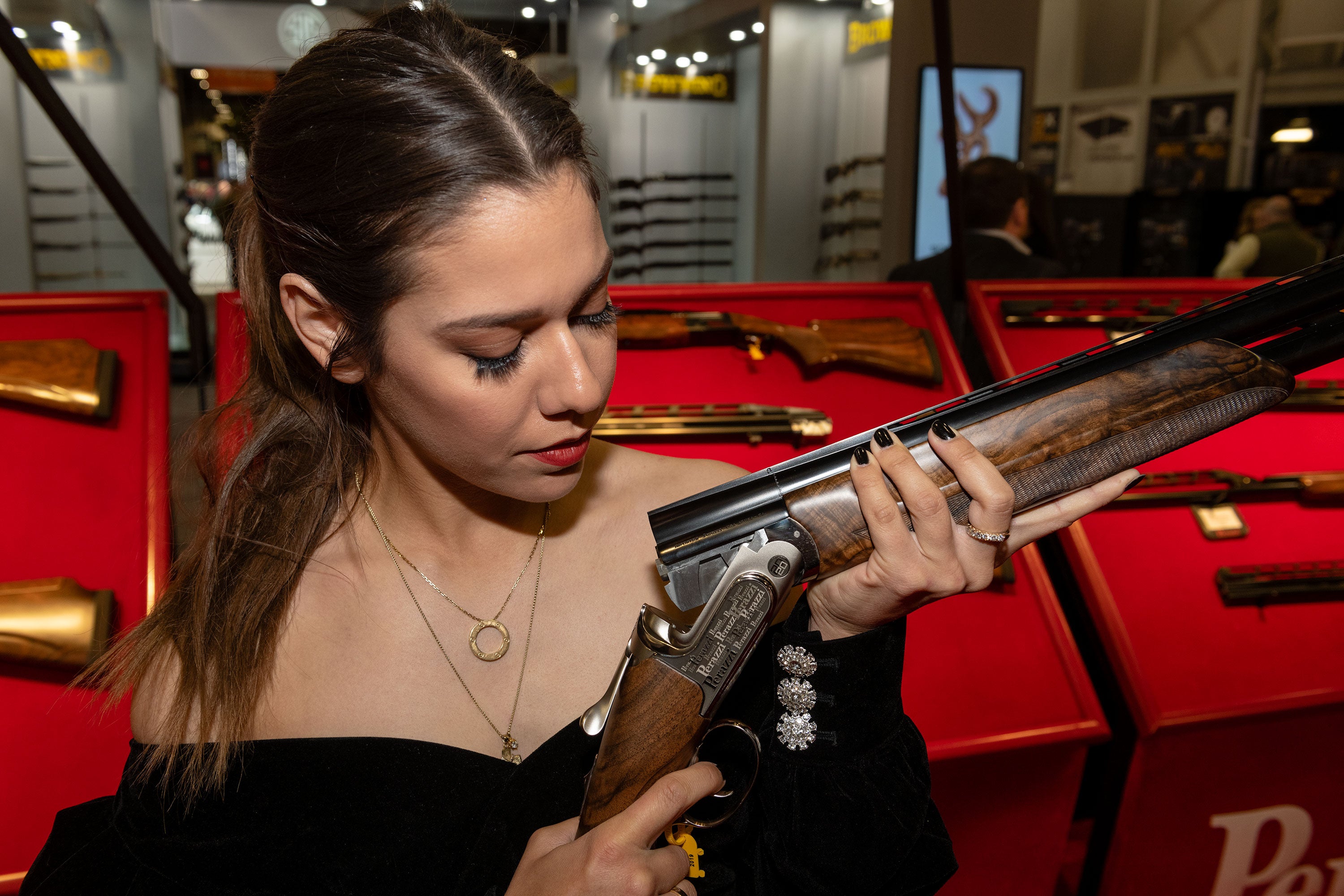 (SHOT Show 2019) Dania Vizzi at Perazzi