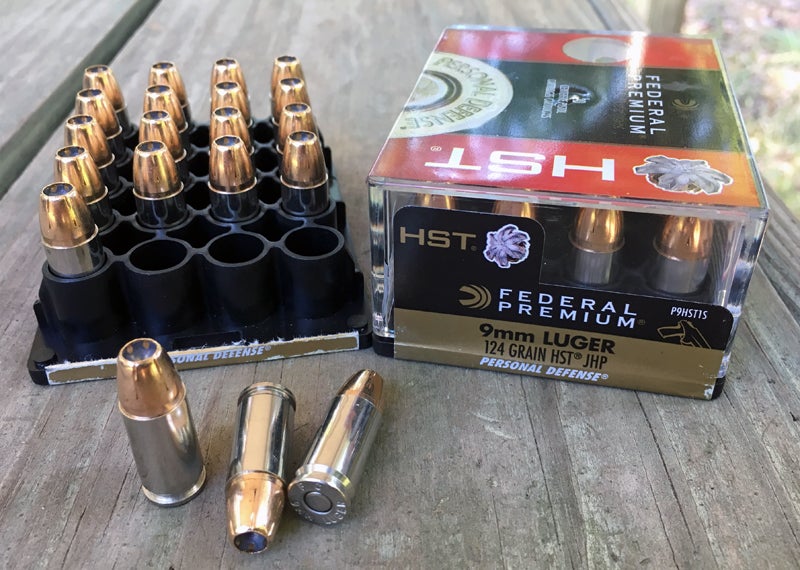 Federal Premium HST Personal Defense 124-grain JHP