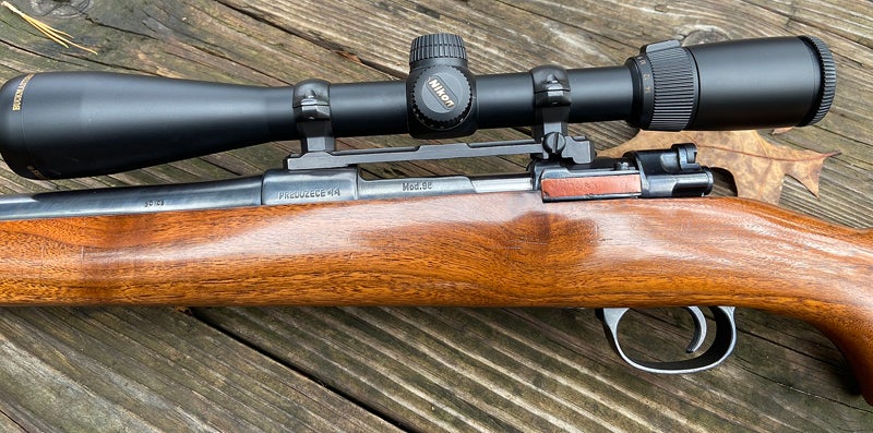 Custom Mauser hunting rifle. German, Yugoslavian, American. (Photo © Russ Chastain)