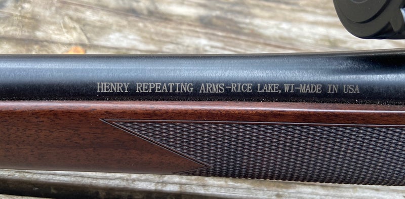 Left side barrel engraving. (Photo © Russ Chastain)