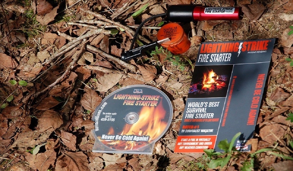 The Lightning Strike Fire Starter