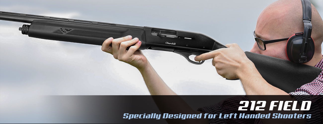 EAA Corp’s New Left-Handed Churchill 212 Field Shotgun