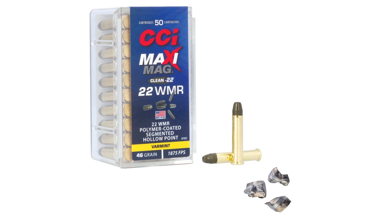 CCI Releases Maxi-Mag Clean-22 Segmented Hollow Point 22 WMR