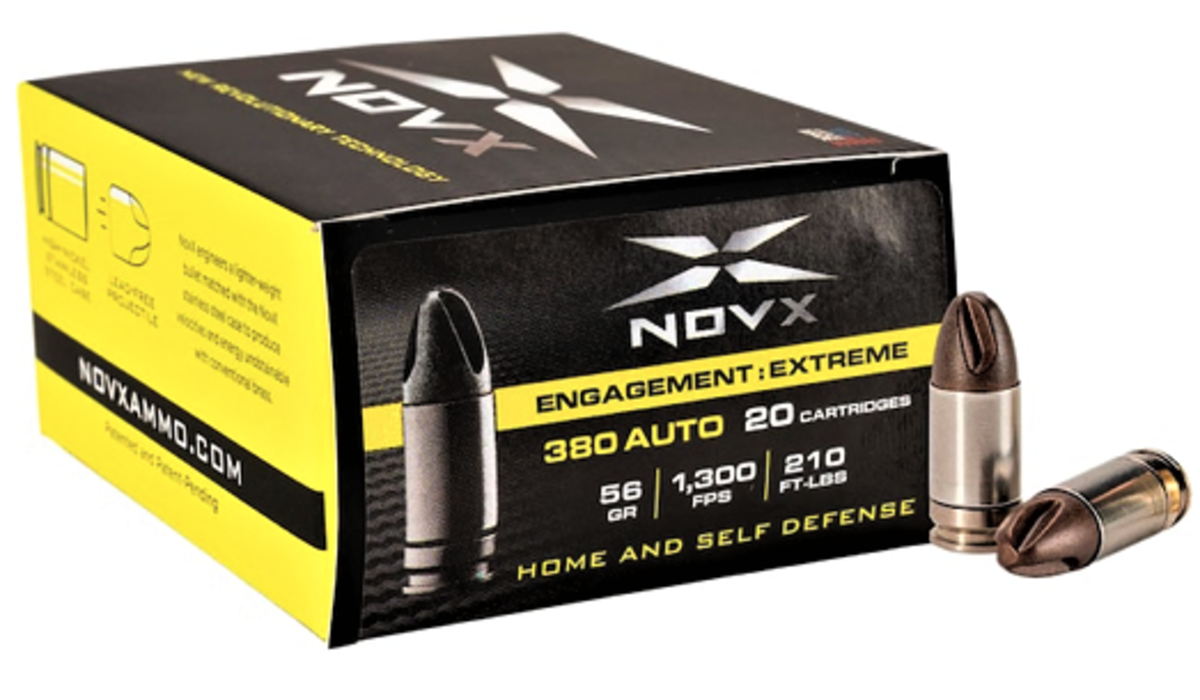 NEW NovX 380 Auto Poly/Copper Training and Defense Round