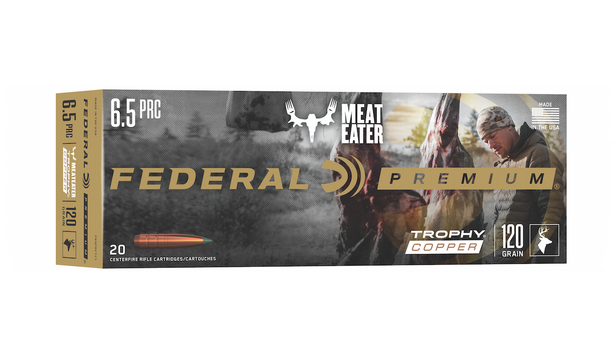 NEW From Federal Premium – MeatEater Trophy Copper 6.5 PRC