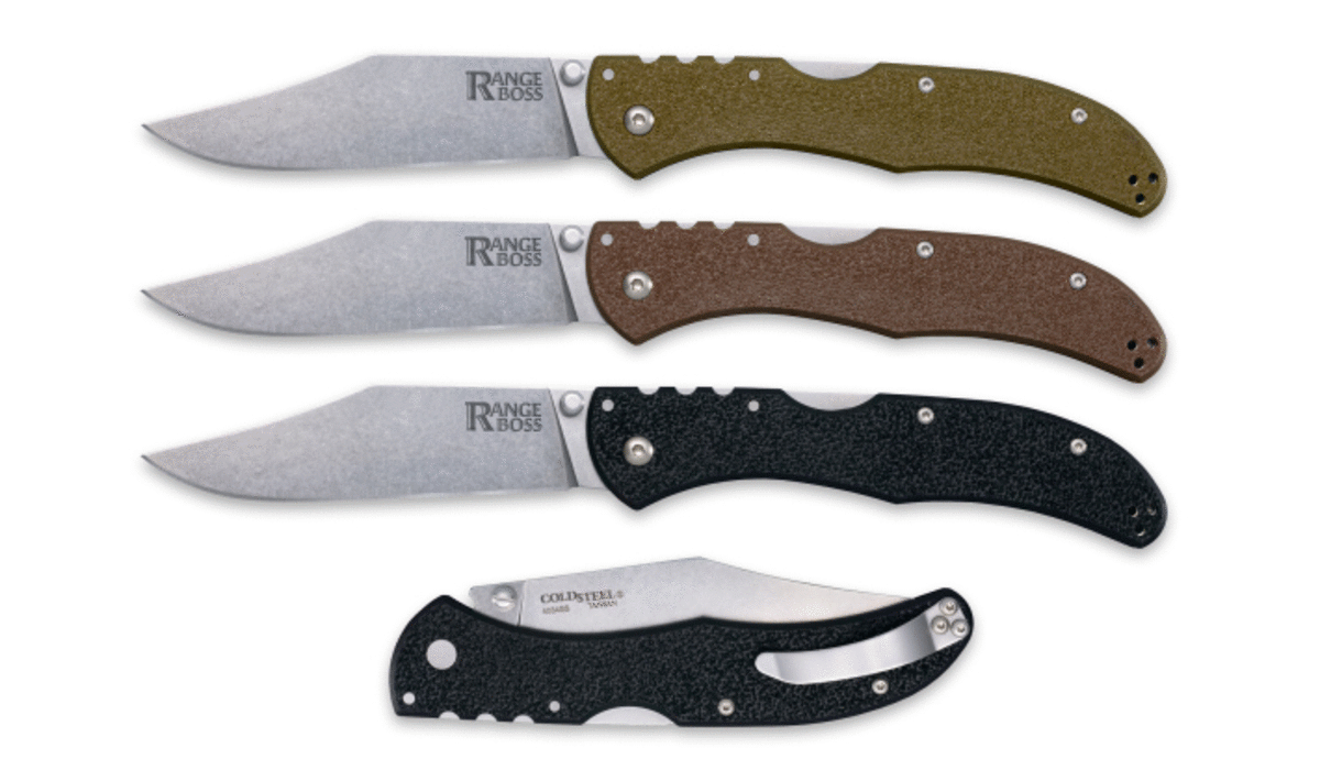 Cold Steel Introduces NEW Range Boss Folders for 2021