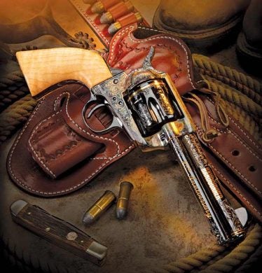 American Handgunner 45th Anniversary Frontier Revolver from Cimarron