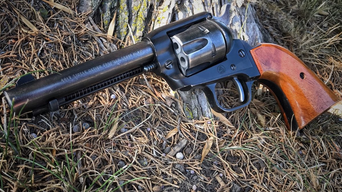 Curious Relics #020: Colt Single-Action Frontier Scout 22LR