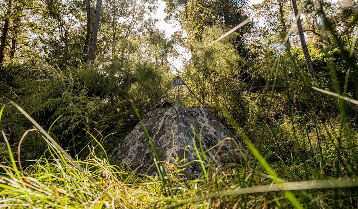 The NEW Grab and Go Hunting Blind From Nukem Hunting