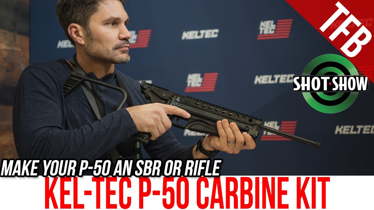 [SHOT 2022] TFBTV – The Kel-Tec P-50 Carbine and Stock are HERE!