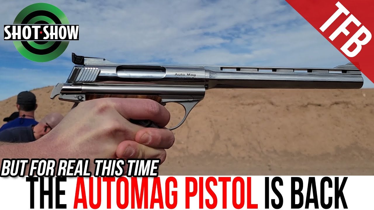 [SHOT 2022] TFBTV – The .44 Mag Auto Mag Pistol is Back Again?