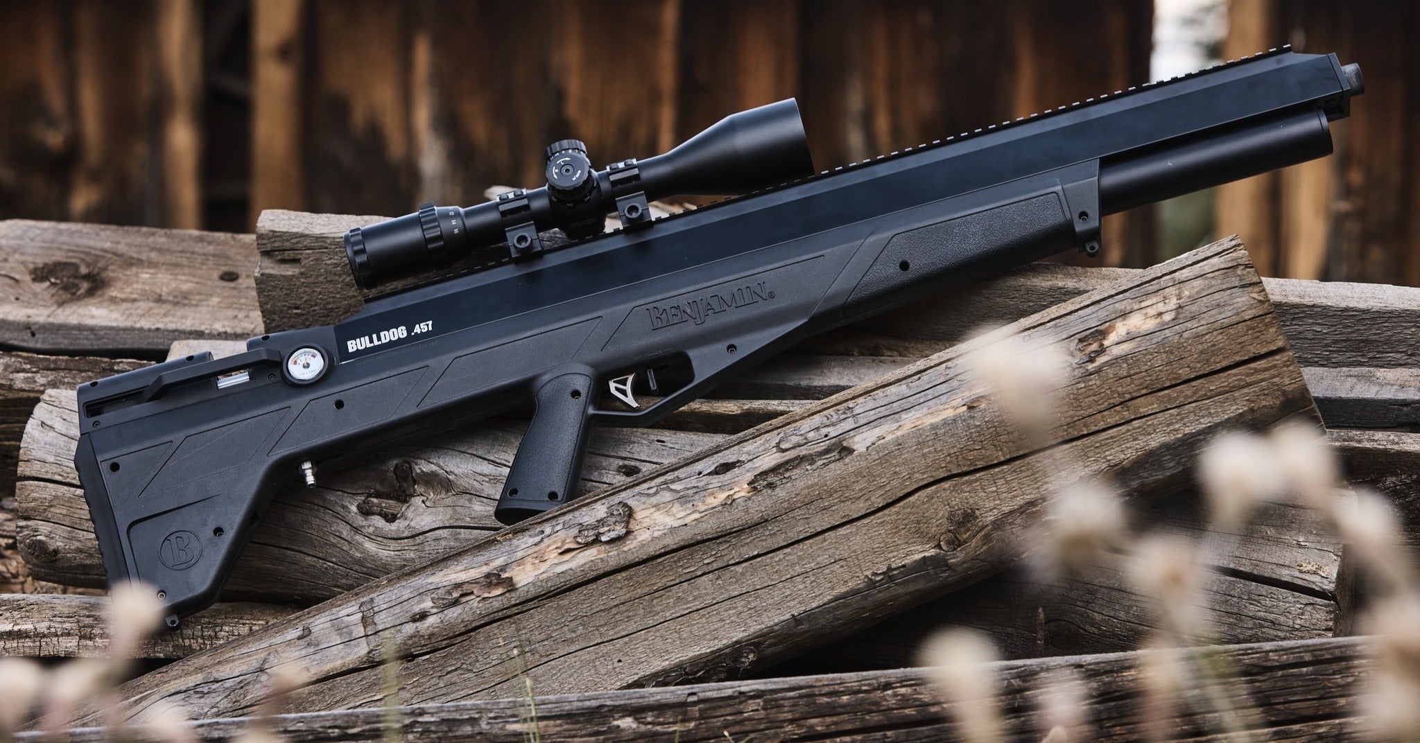 New Big-Bore PCP Air Rifle - The Benjamin Bulldog 457