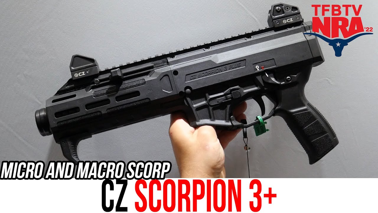 TFBTV Show Time – The New & Improved CZ Scorpion 3+