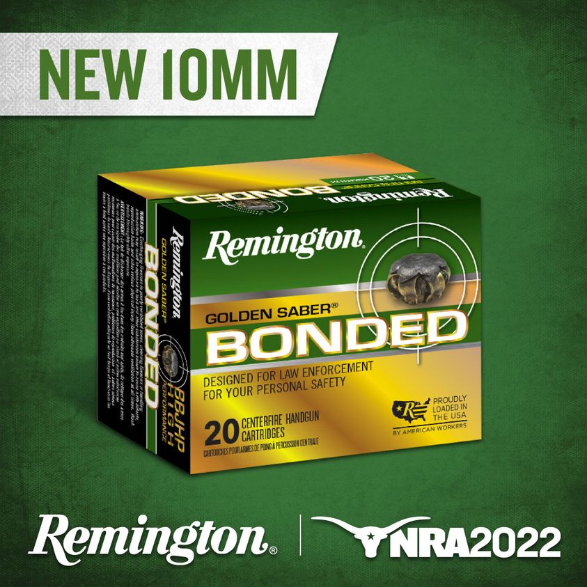 Bears Beware: Remington Introduces Golden Saber 10mm Ammunition