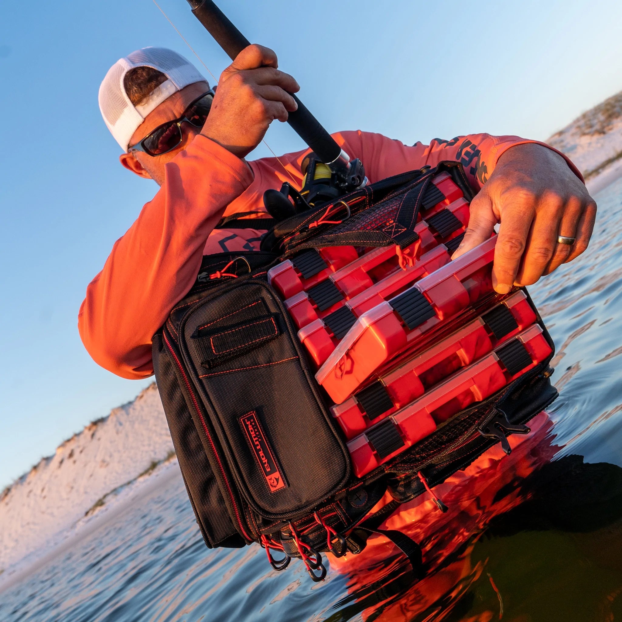 Evolution Outdoors' New Drift Series 3600 Tackle Sling Pack