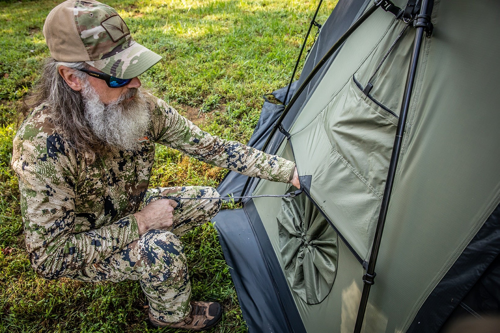 LiteFighter Introduces the Dragoon 8 Person 4 Season Tent