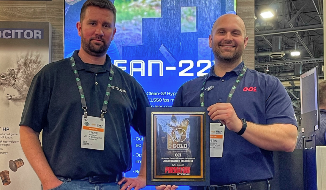 Predator Xtreme Gold Award Goes To CCI For Rimfire Ammunition