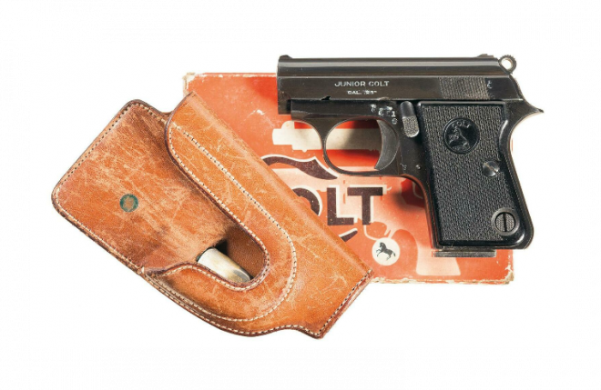 POTD: Not The Vest Pocket – The Colt Junior Pistol