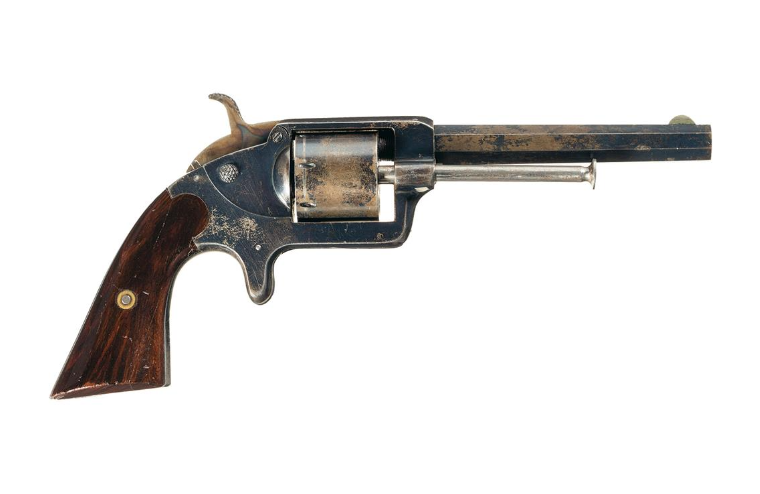 POTD: A Flawed Design – The James Reid Model 2 Spur Trigger Revolver