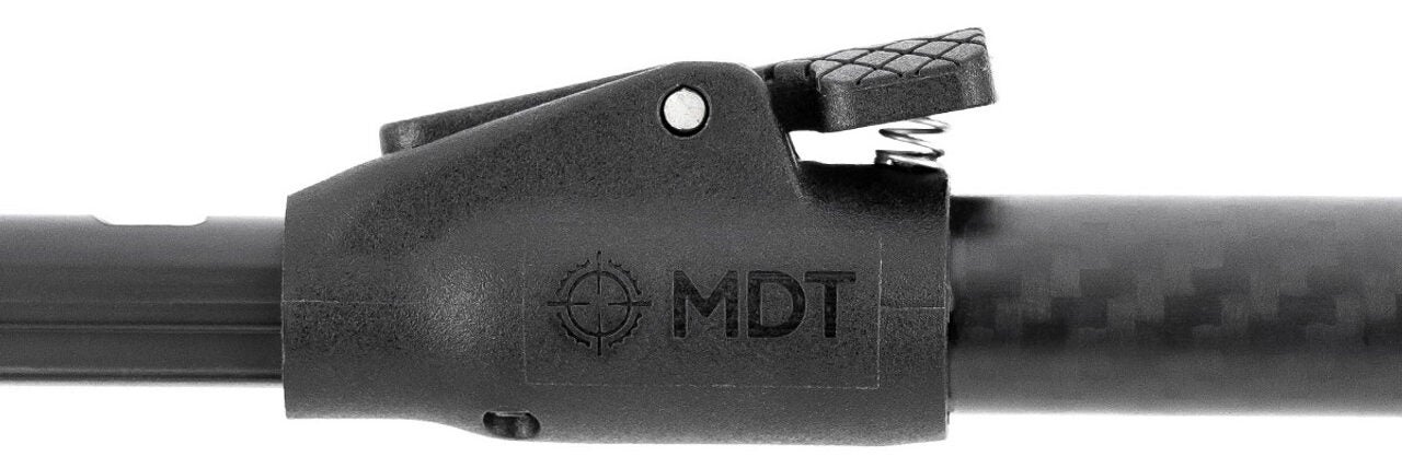 Enhance Your Hunting Accuracy with the MDT Black GRND-POD Bipod