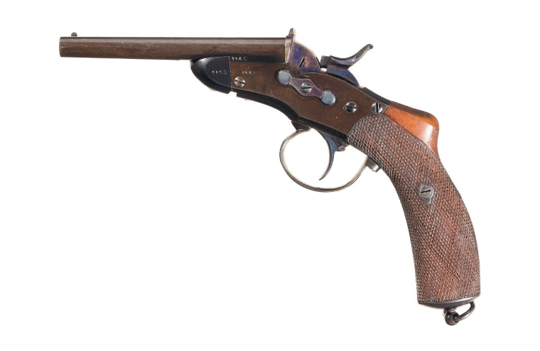 POTD: Two Barrels Instead of One – Nagant Model 1877