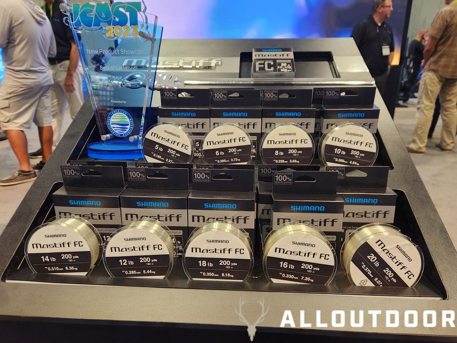 ICAST 2023] Shimano's Mastiff FC Best in Category Fishing Line
