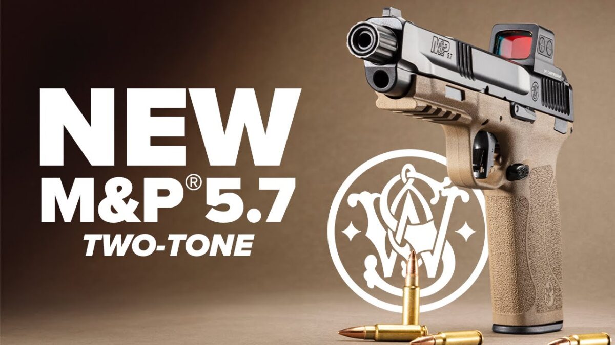 NEW Smith & Wesson M&P 5.7 Two-Tone Black and FDE (Flat Dark Earth)