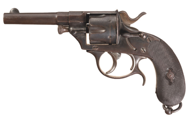 POTD: Is it Less Bad? – 1883 Reichsrevolver w/ Novel Dual Trigger Action