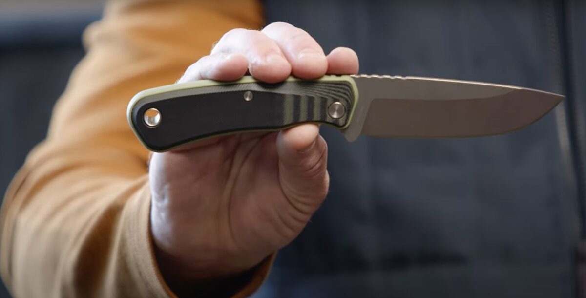 Exclusive Gerber Downwind Duo – Drop Point & Caper in Burnt Orange